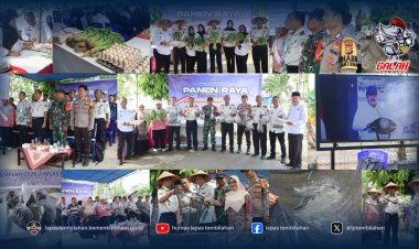 Panen Raya Serentak, Bukti Nyata Transformasi Kemandirian Warga Binaan